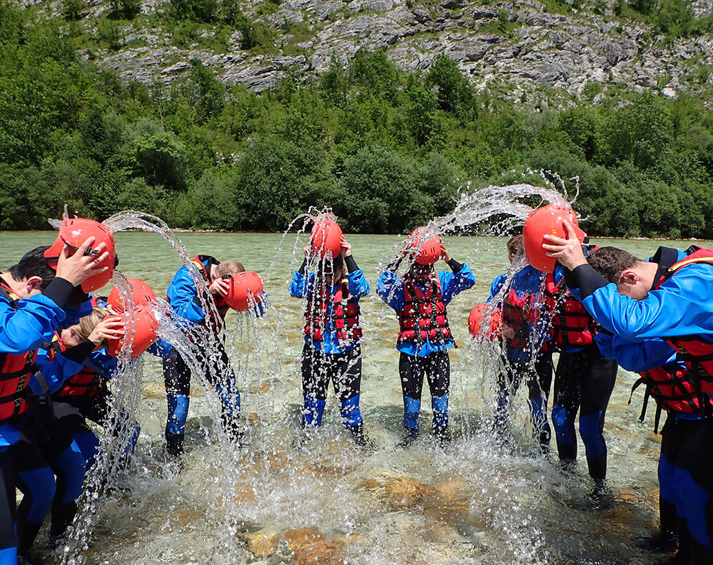 Fél napos rafting túra, Bovec, Soča, Szlovénia | Igazi kikapcsolódás a Rafting Szlovénia csapatával