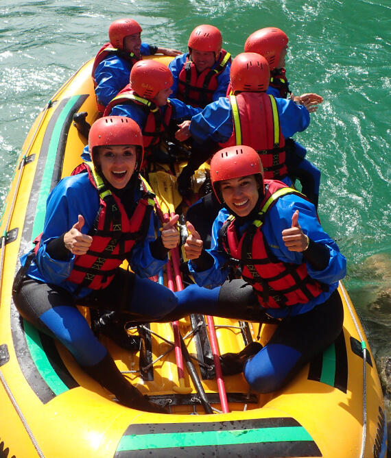 Vadvízi rafting Soča folyó, Bovec, Szlovénia