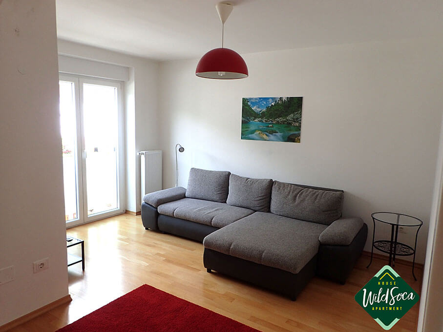 Szállás Bovec | Wild Soča House | Apartman No 7, nappali