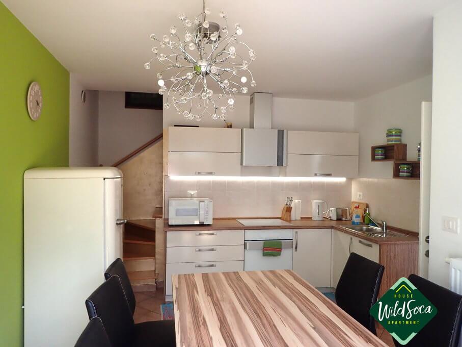 Szállás Bovec | Wild Soča House | Apartman No 5, konyha